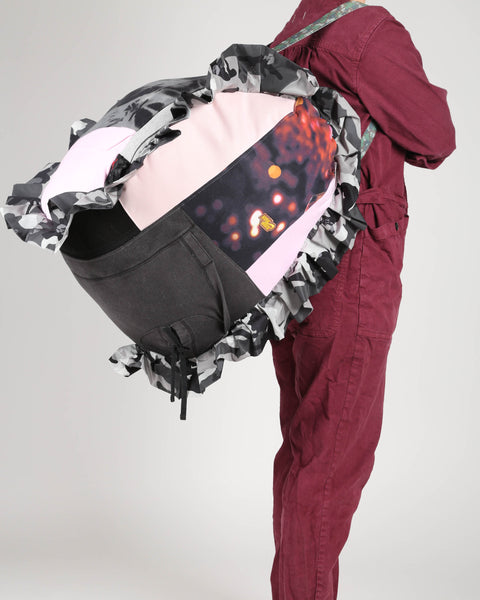 MJ Backpack Pouf 1 (Hoodie Series)