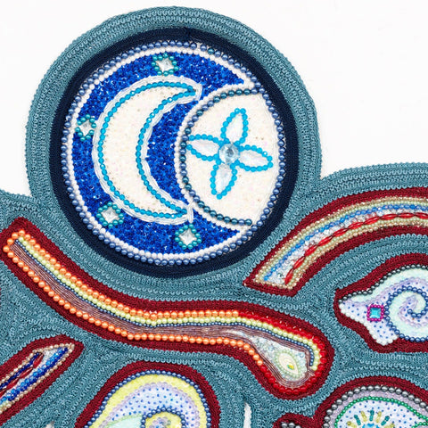 Summer Moon and Waves